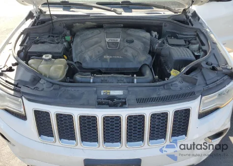 2015 Jeep Grand Cherokee Overland z USA, uszkodzony, nr VIN 1C4RJFCM4FC618516